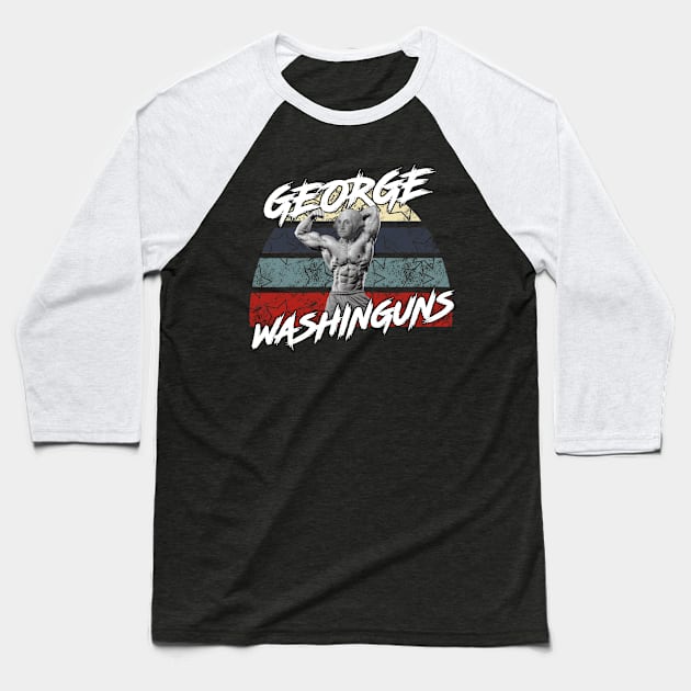 George Washinguns - white Baseball T-Shirt by Tatted_and_Tired